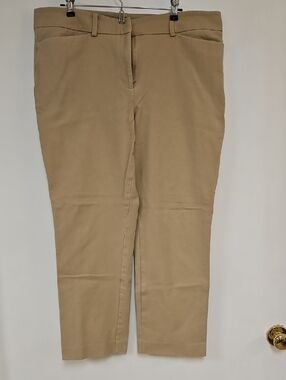 Ann Taylor Factory Womens Pants in Khaki